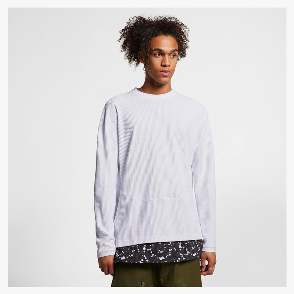 NikeLab ACG x KITH white waffle thermal size Medium
